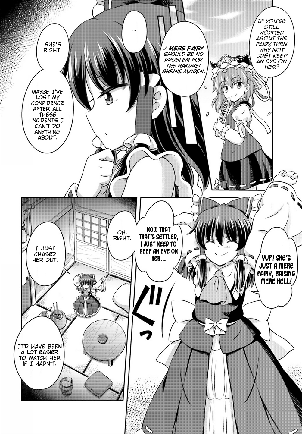 Touhou Sangetsusei - Visionary Fairies in Shrine. Chapter 5 page 31 - Chapter 5: Reimu's Tour of Hell