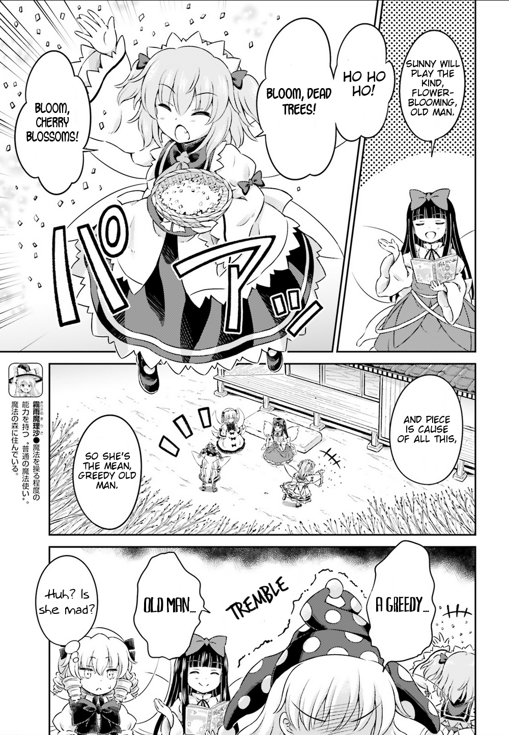 Touhou Sangetsusei - Visionary Fairies in Shrine. Chapter 6 page 12 - Chapter 6 : The Shadow Lead Dies First