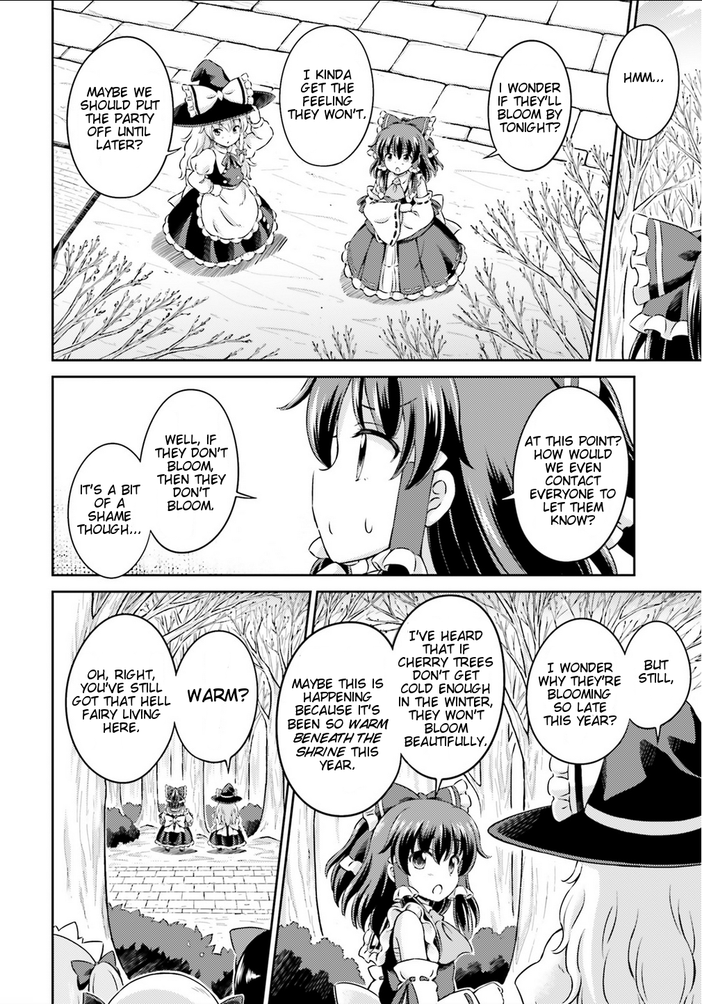 Touhou Sangetsusei - Visionary Fairies in Shrine. Chapter 6 page 5 - Chapter 6 : The Shadow Lead Dies First