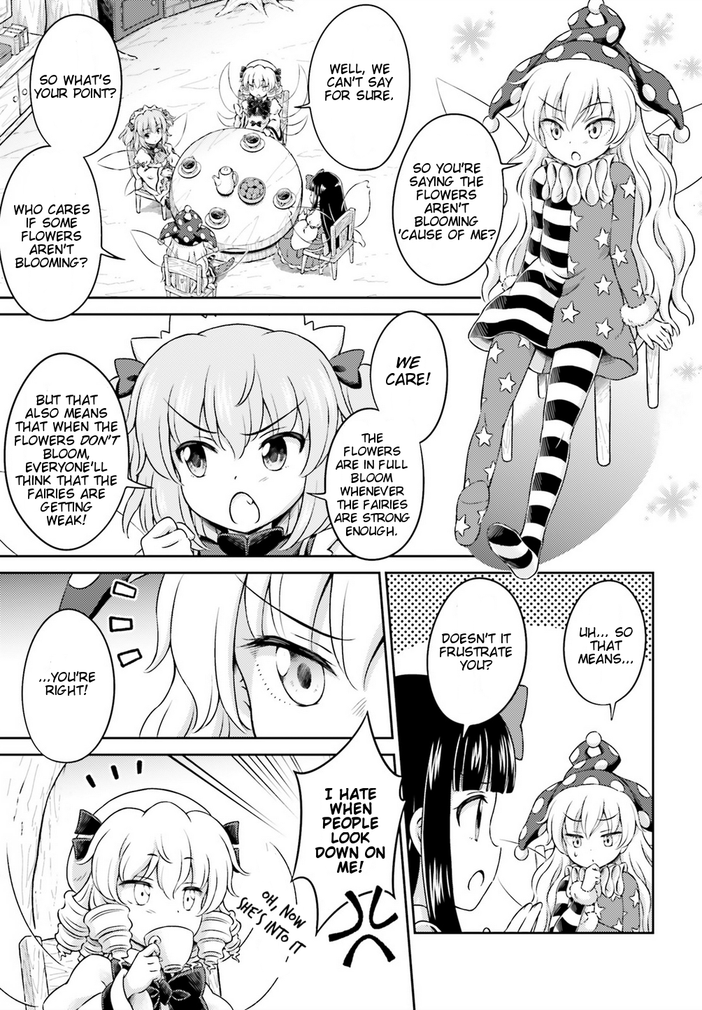 Touhou Sangetsusei - Visionary Fairies in Shrine. Chapter 6 page 8 - Chapter 6 : The Shadow Lead Dies First