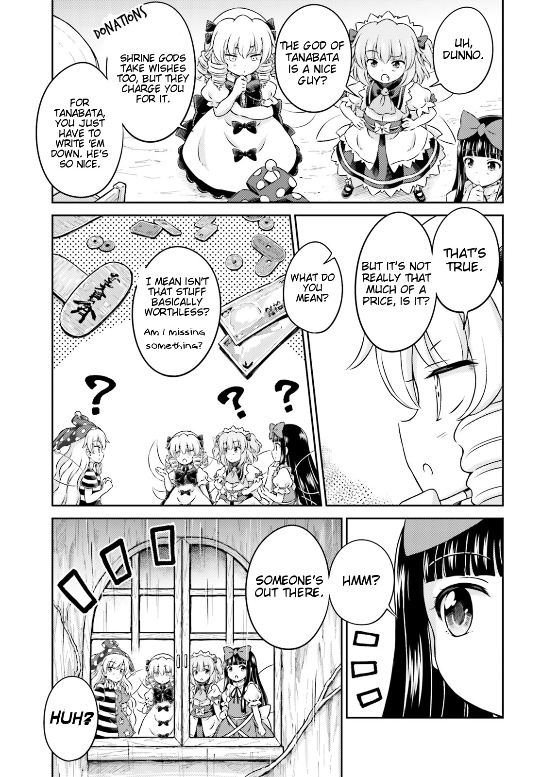 Touhou Sangetsusei - Visionary Fairies in Shrine. Chapter 7 page 13 - Chapter 7 : Stars, the Interval Between Season and Clouds