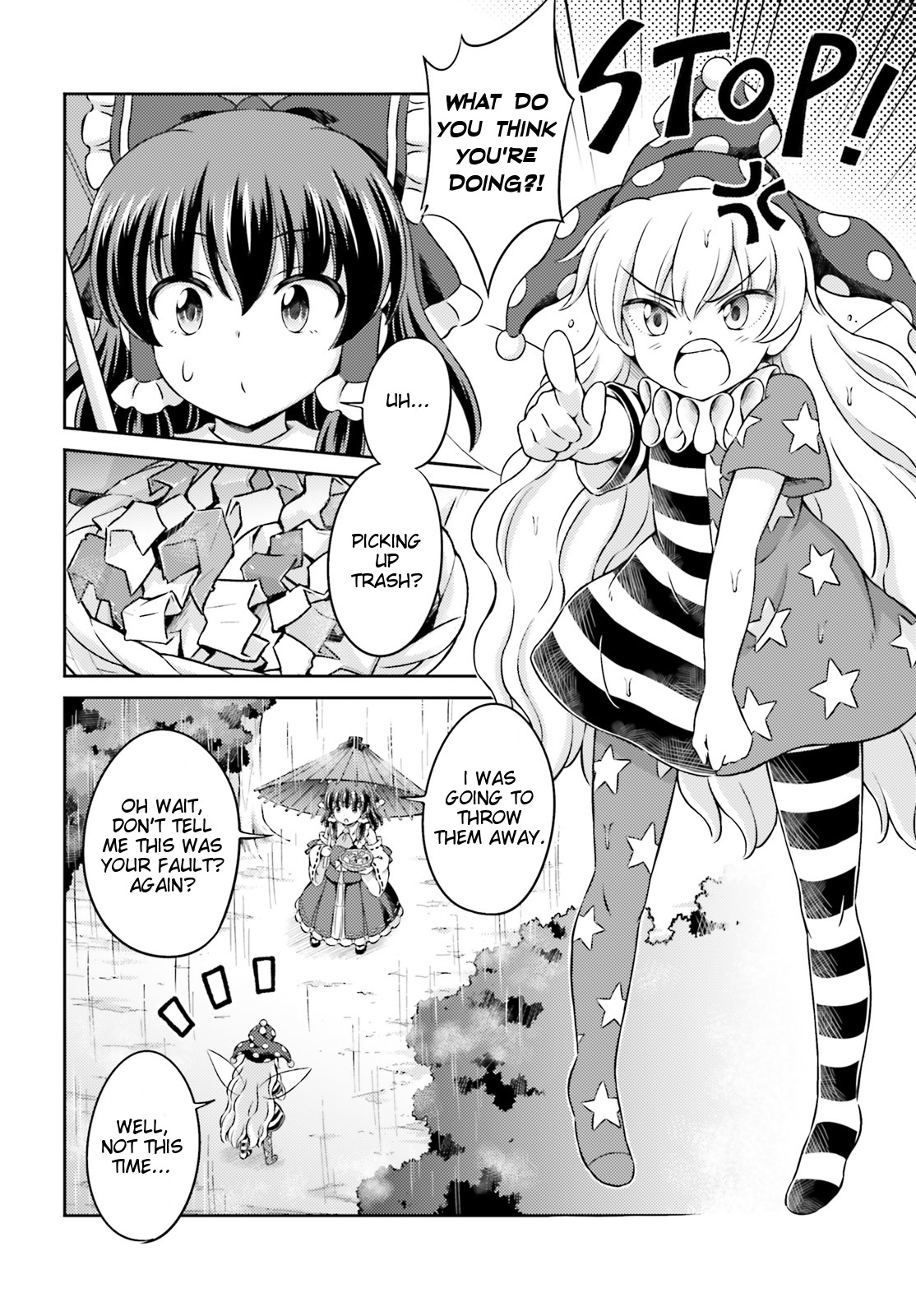 Touhou Sangetsusei - Visionary Fairies in Shrine. Chapter 7 page 16 - Chapter 7 : Stars, the Interval Between Season and Clouds