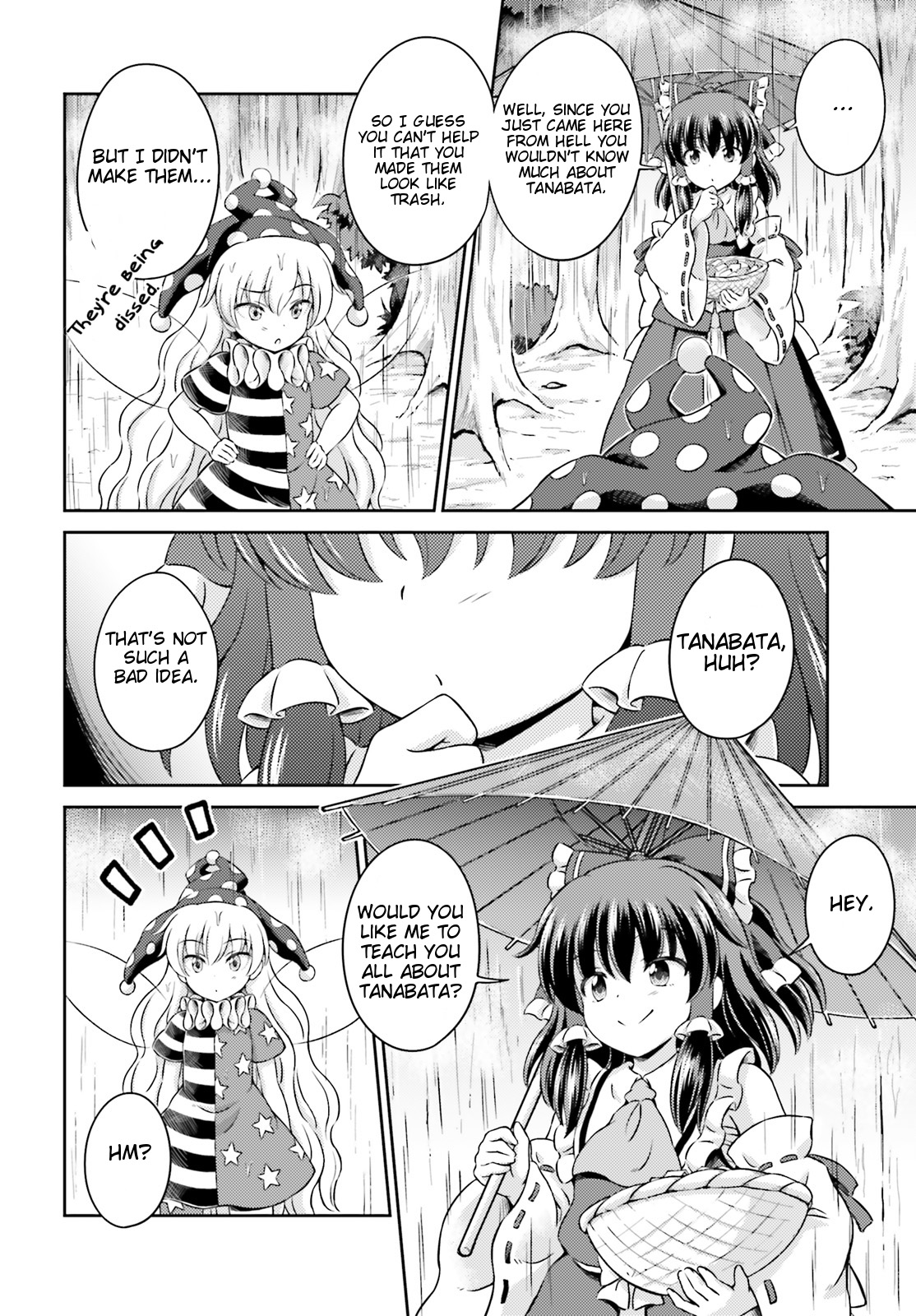 Touhou Sangetsusei - Visionary Fairies in Shrine. Chapter 7 page 18 - Chapter 7 : Stars, the Interval Between Season and Clouds