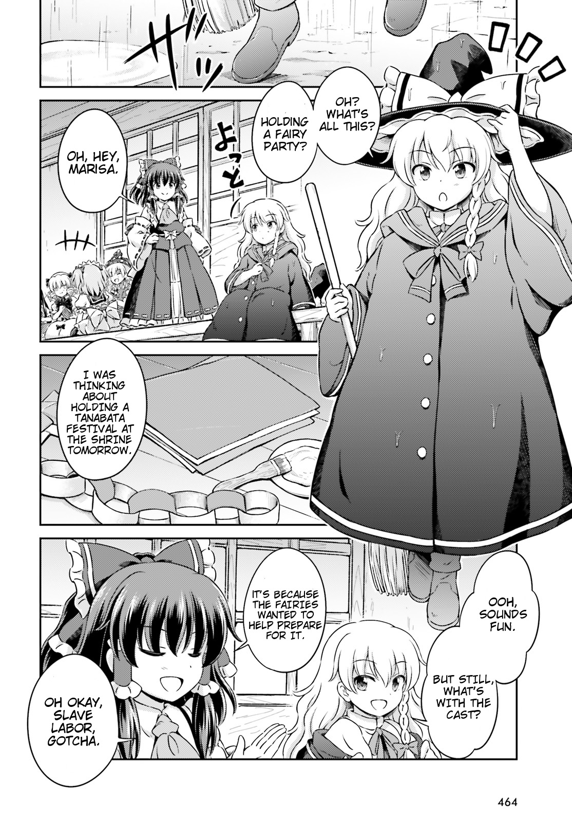 Touhou Sangetsusei - Visionary Fairies in Shrine. Chapter 7 page 20 - Chapter 7 : Stars, the Interval Between Season and Clouds