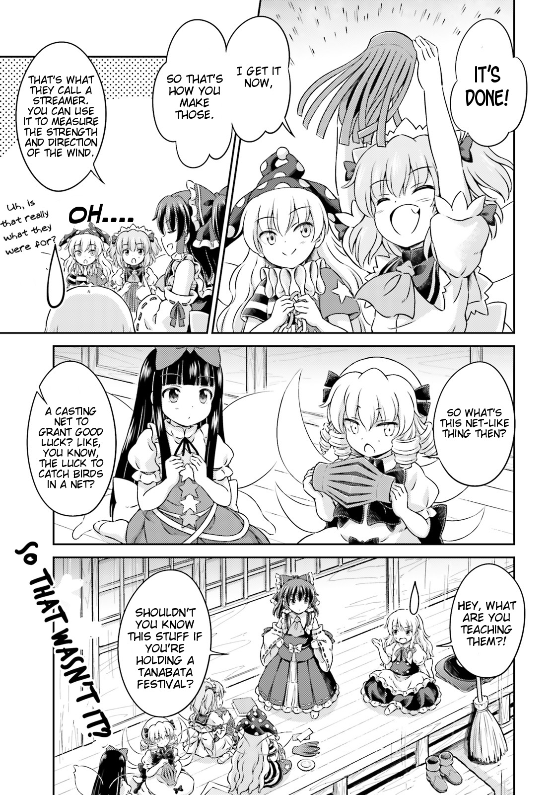 Touhou Sangetsusei - Visionary Fairies in Shrine. Chapter 7 page 21 - Chapter 7 : Stars, the Interval Between Season and Clouds