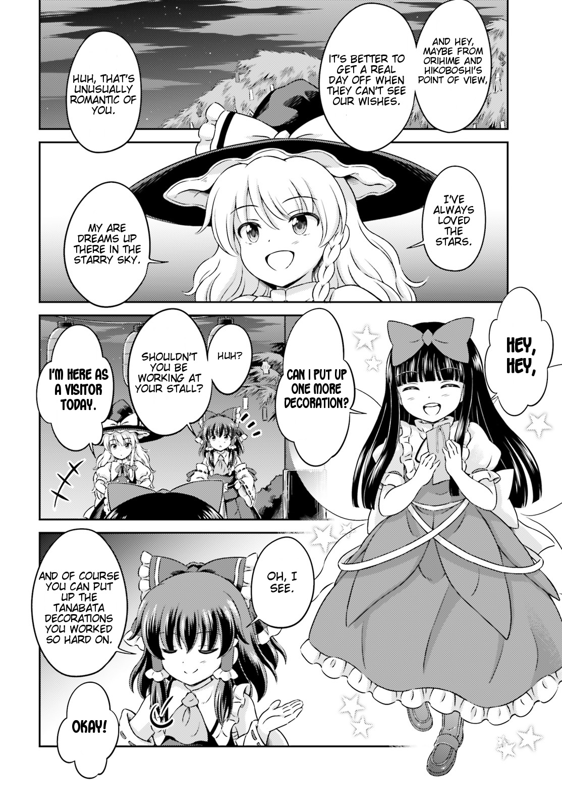 Touhou Sangetsusei - Visionary Fairies in Shrine. Chapter 7 page 30 - Chapter 7 : Stars, the Interval Between Season and Clouds
