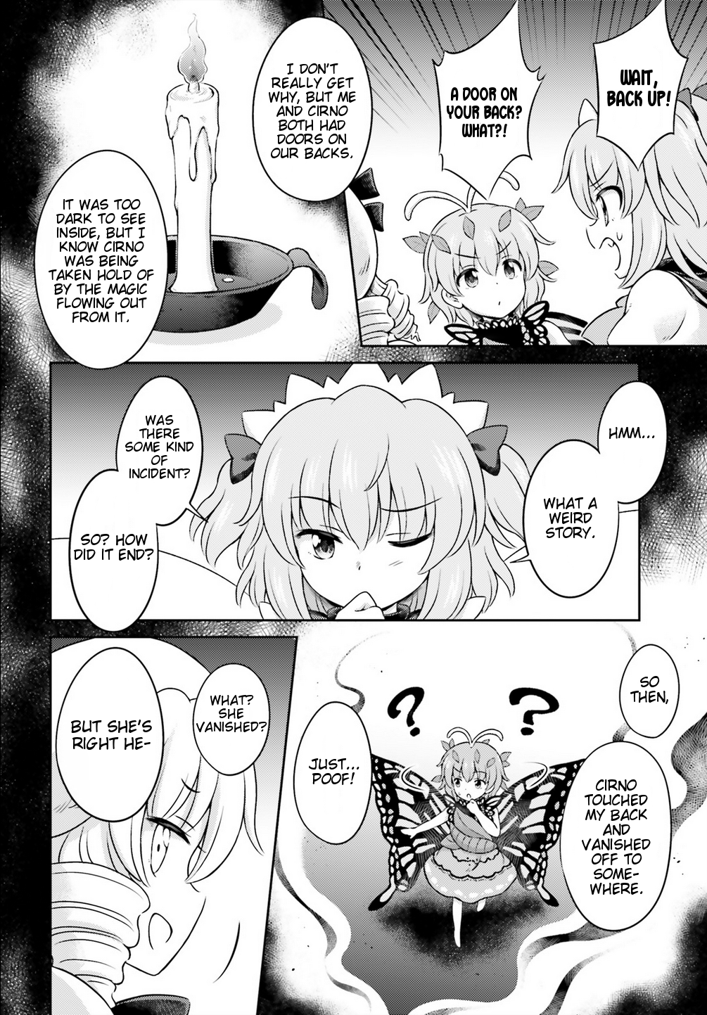 Touhou Sangetsusei - Visionary Fairies in Shrine. Chapter 8 page 19 - Chapter 8 : Those With Doors on Their Backs