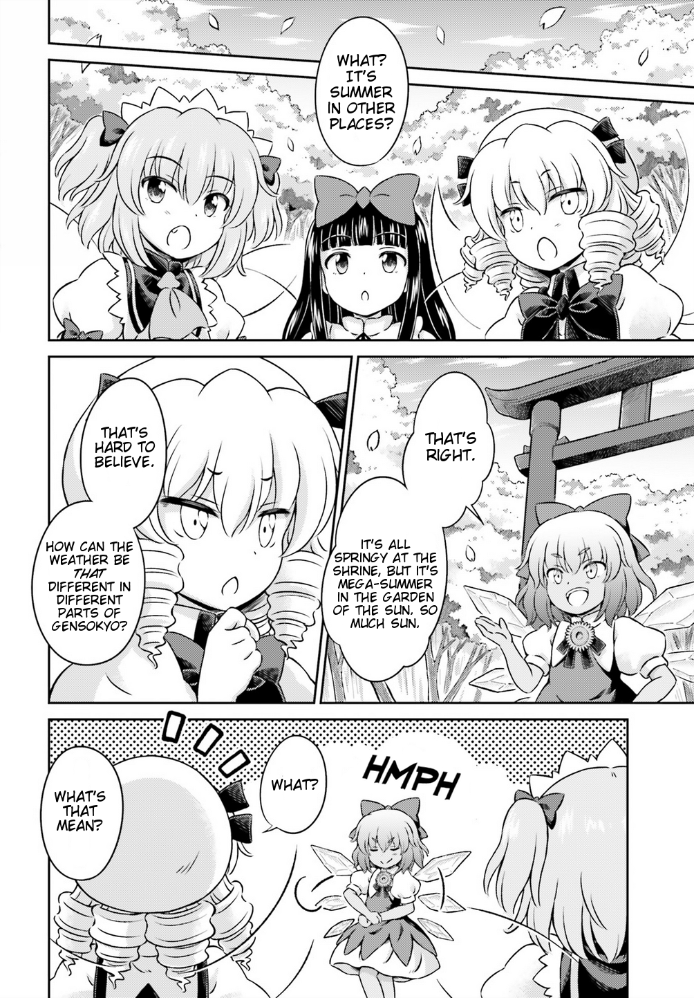 Touhou Sangetsusei - Visionary Fairies in Shrine. Chapter 8 page 6 - Chapter 8 : Those With Doors on Their Backs