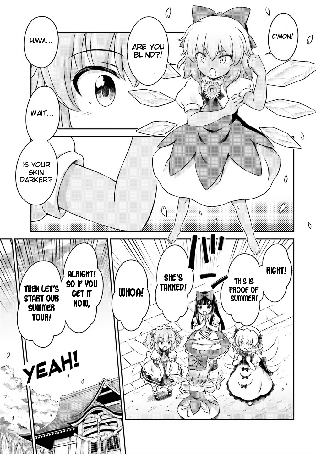 Touhou Sangetsusei - Visionary Fairies in Shrine. Chapter 8 page 7 - Chapter 8 : Those With Doors on Their Backs