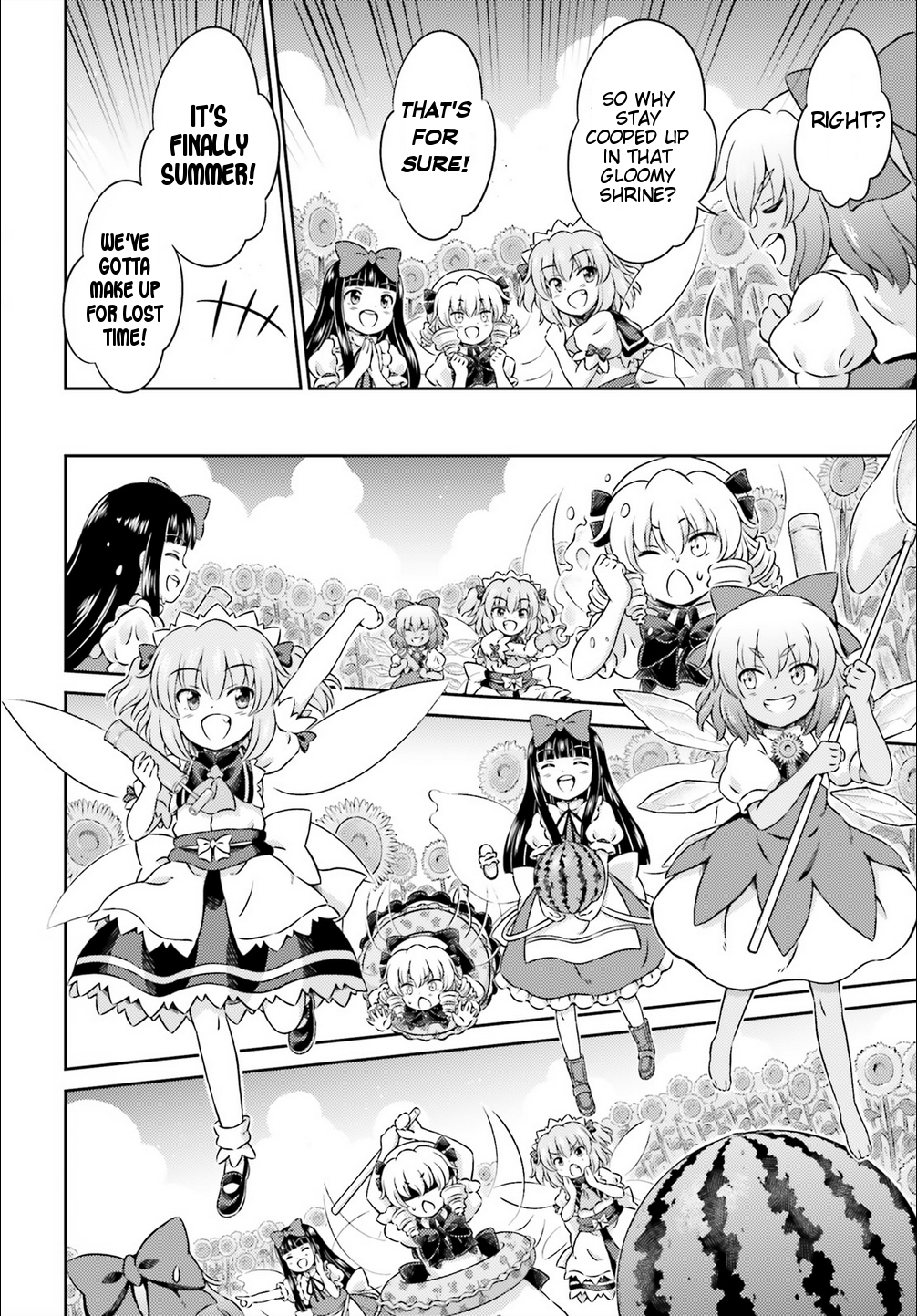 Touhou Sangetsusei - Visionary Fairies in Shrine. Chapter 8 page 9 - Chapter 8 : Those With Doors on Their Backs