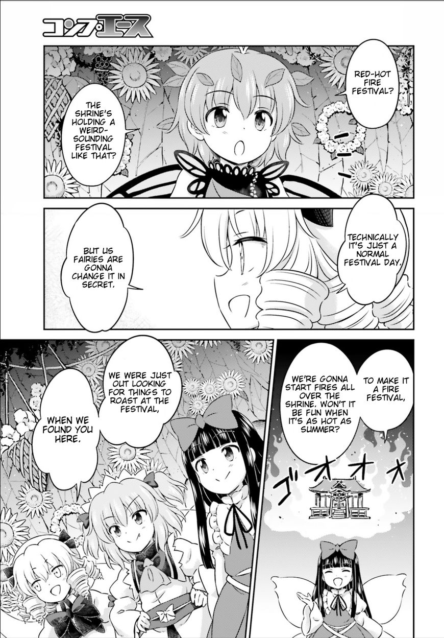 Touhou Sangetsusei - Visionary Fairies in Shrine. Chapter 9 page 13 - Chapter 9: The Deep Winter Red-Hot Fire Festival
