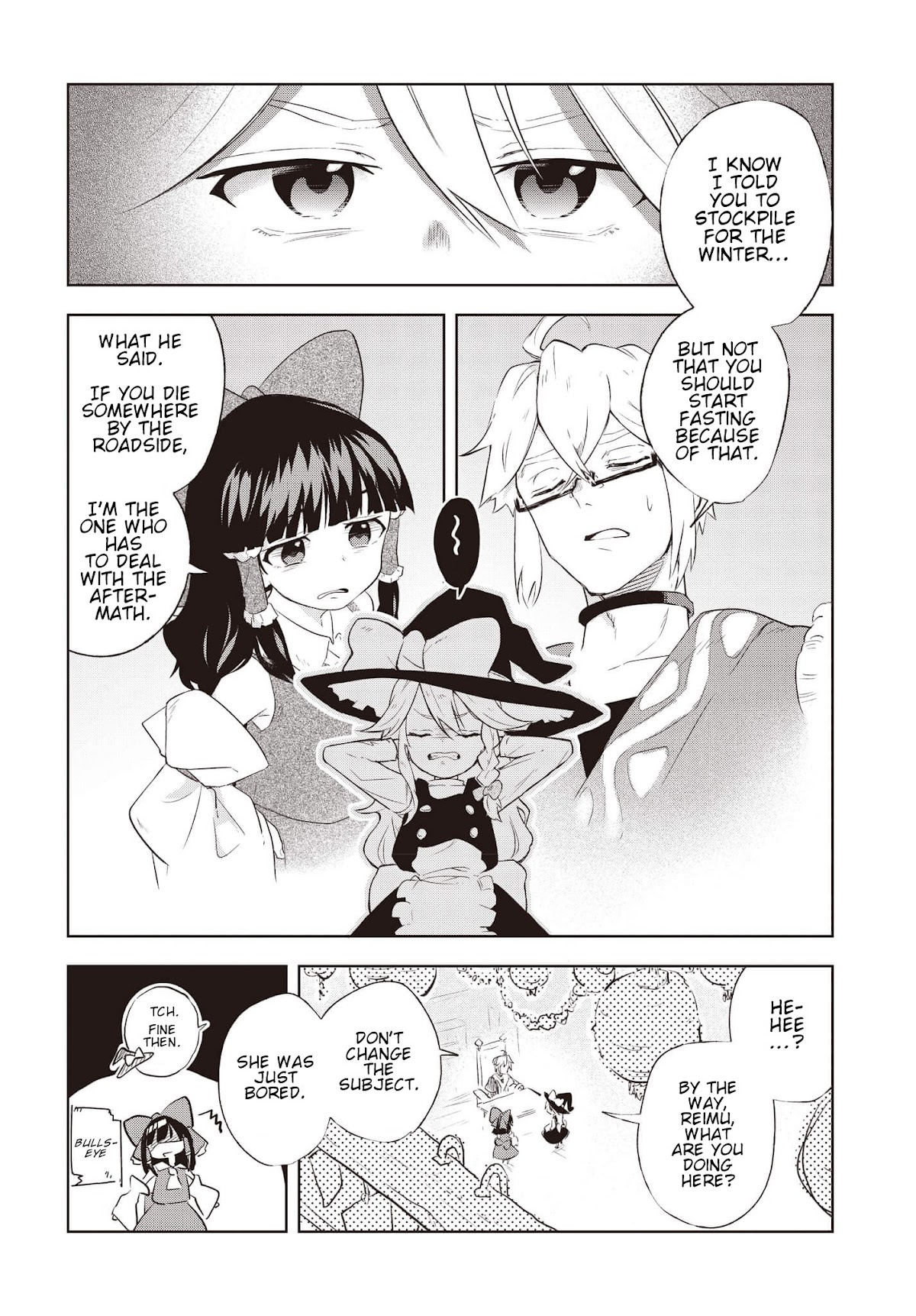 Touhou ~ Starving Marisa's Blessed Meal Chapter 1 page 3 - Chapter 1