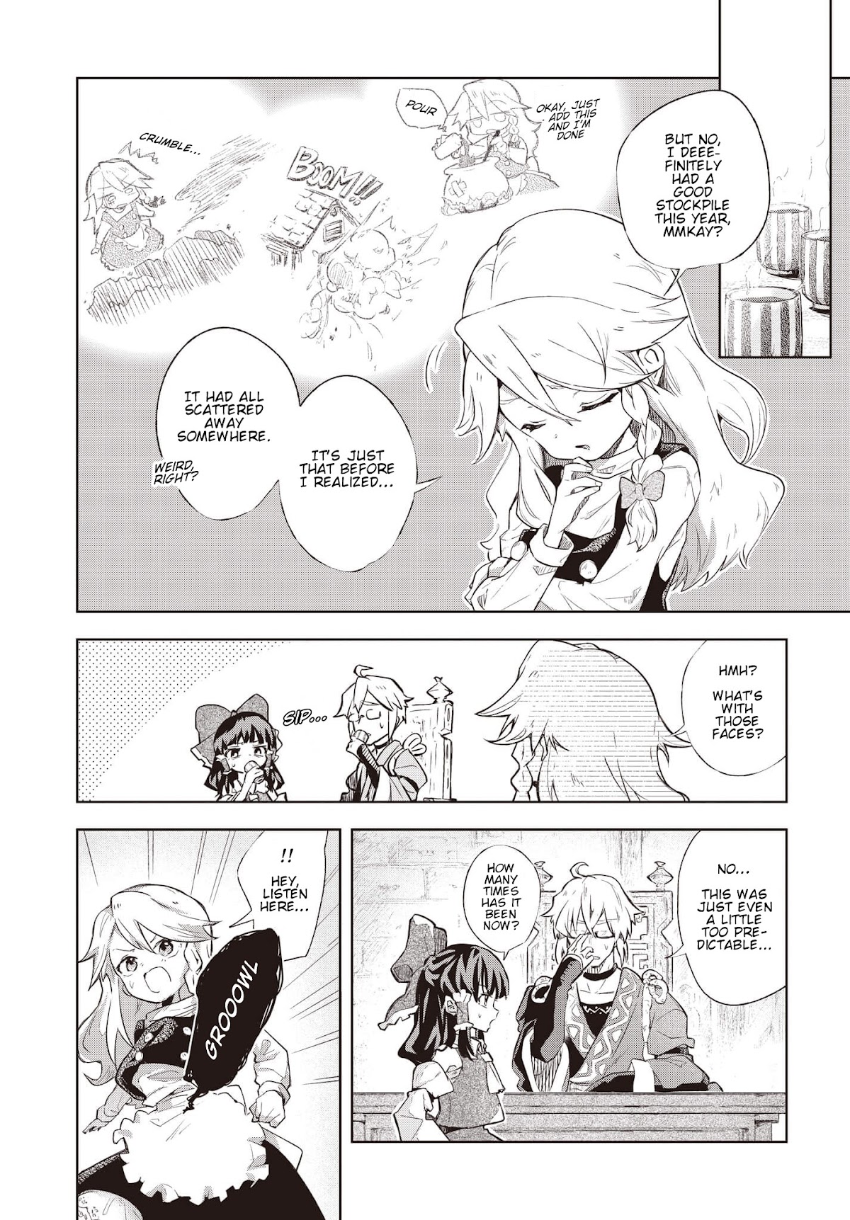 Touhou ~ Starving Marisa's Blessed Meal Chapter 1 page 4 - Chapter 1