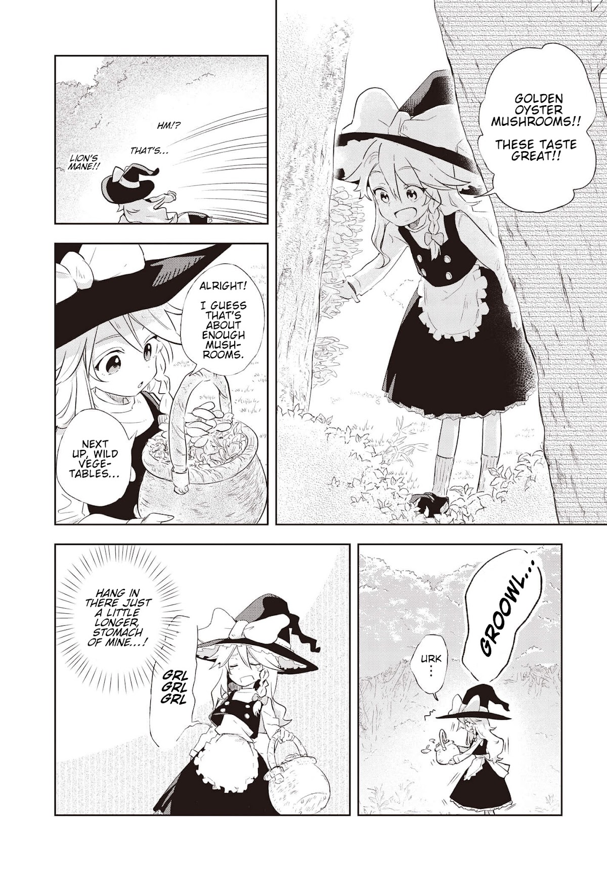Touhou ~ Starving Marisa's Blessed Meal Chapter 1 page 6 - Chapter 1