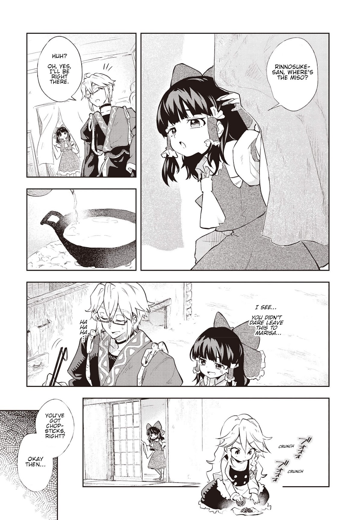 Touhou ~ Starving Marisa's Blessed Meal Chapter 1 page 9 - Chapter 1