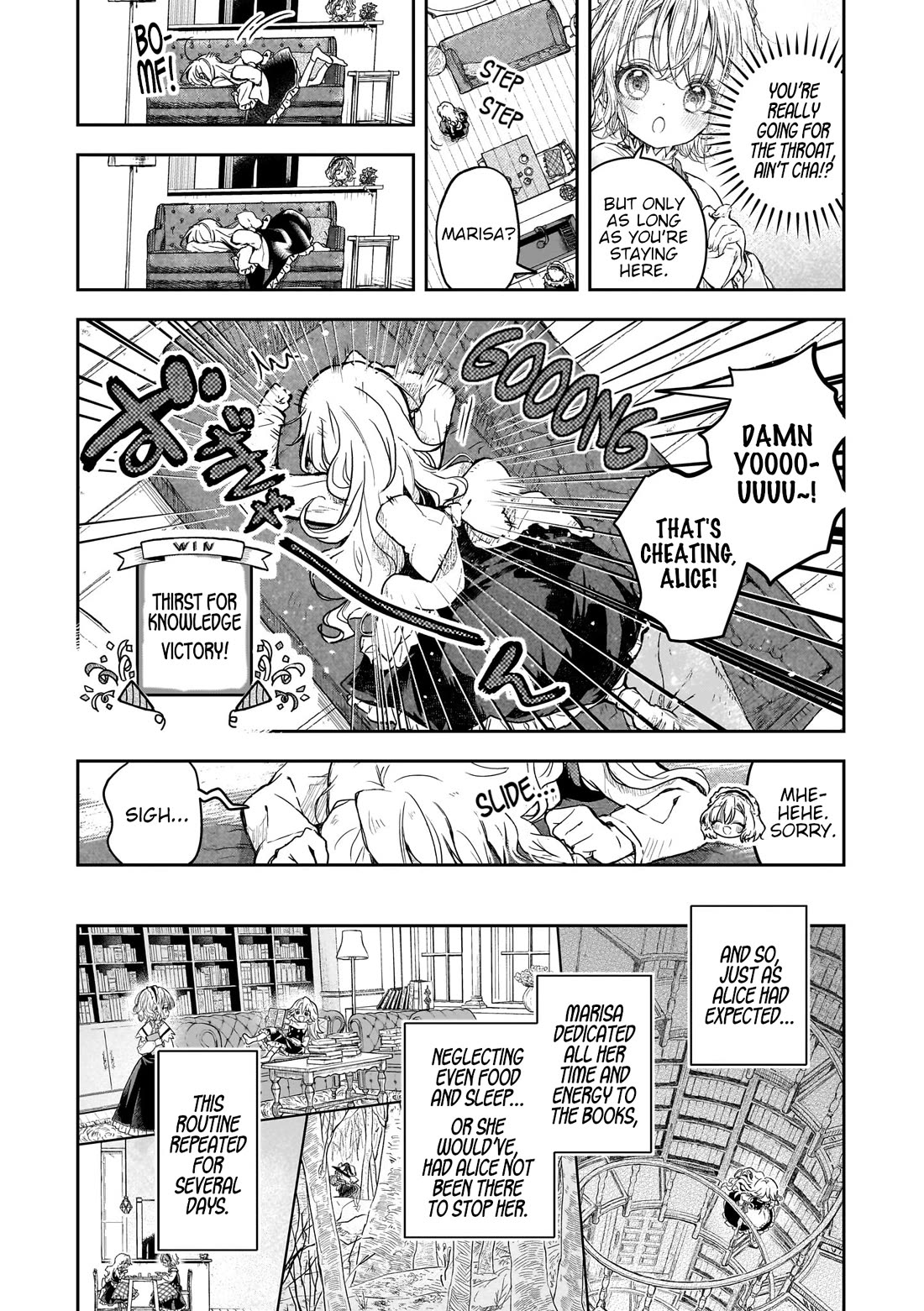 Touhou ~ Starving Marisa's Blessed Meal Chapter 10.5 page 9 - Chapter 10.5: Bonus Chapter