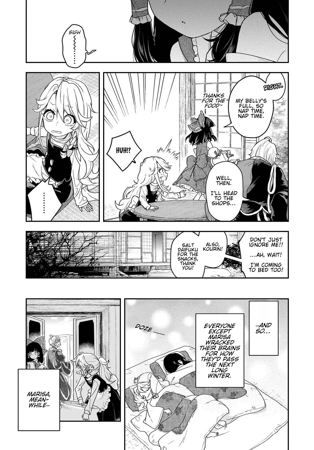 Touhou ~ Starving Marisa's Blessed Meal Chapter 10 page 13 - Chapter 10