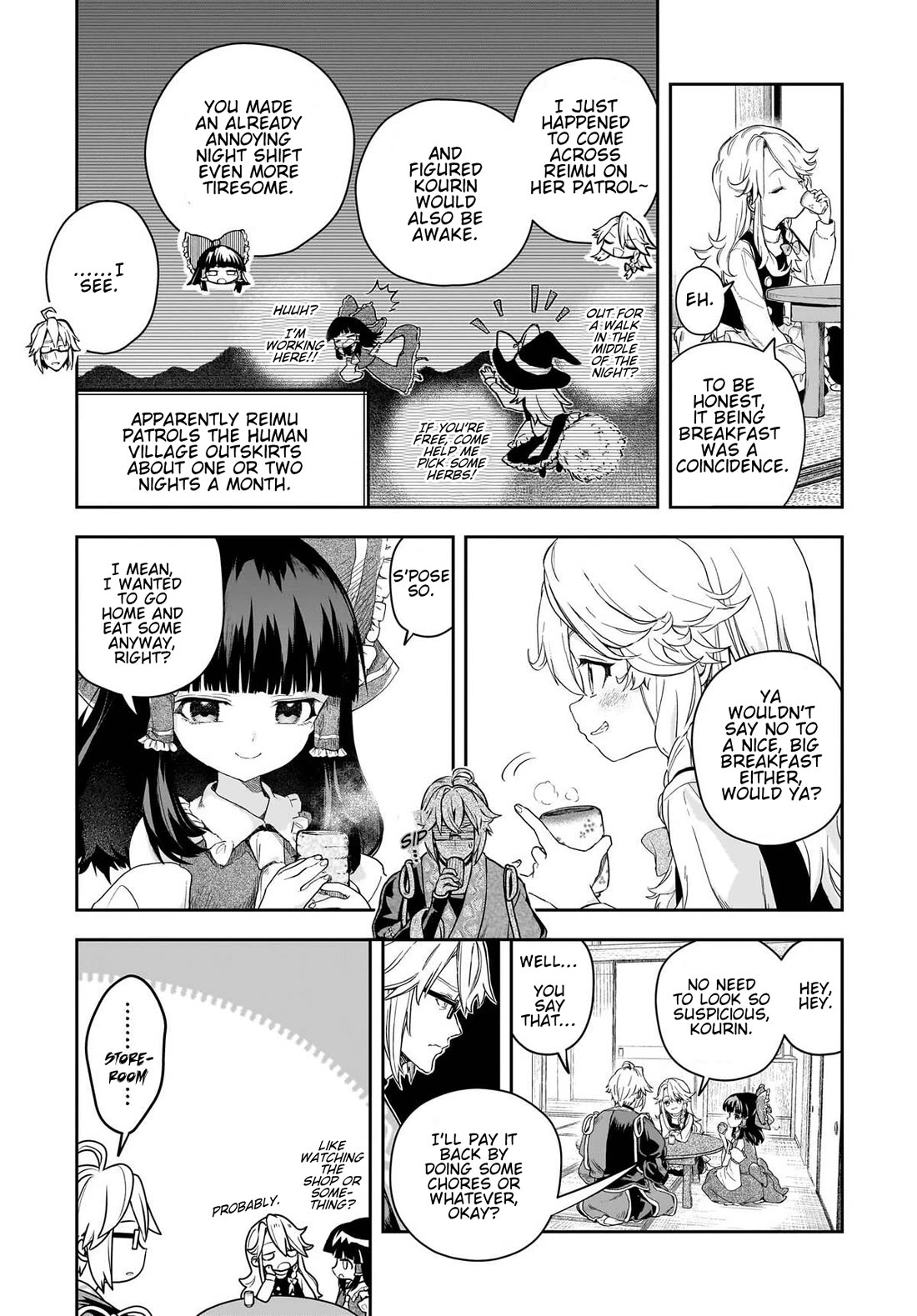 Touhou ~ Starving Marisa's Blessed Meal Chapter 10 page 3 - Chapter 10