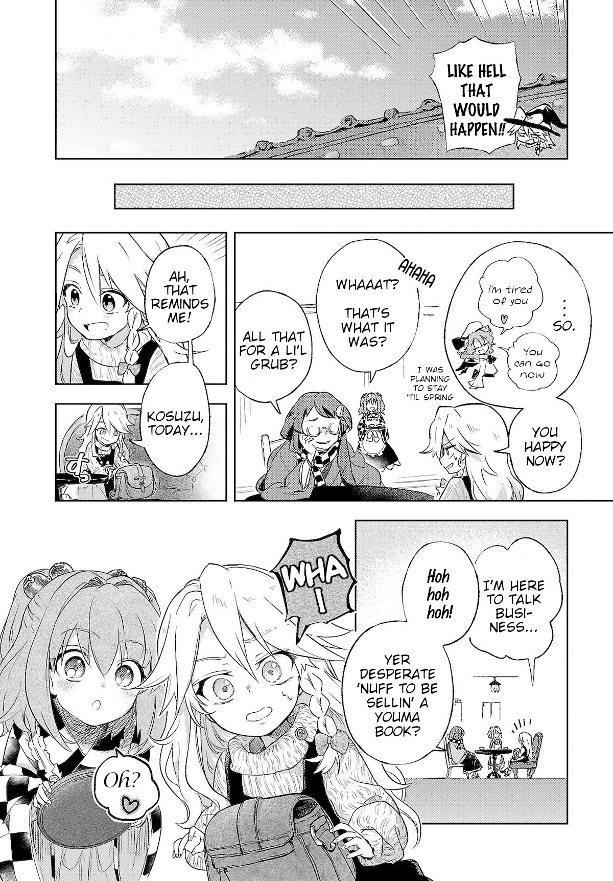 Touhou ~ Starving Marisa's Blessed Meal Chapter 4 page 4 - Chapter 4