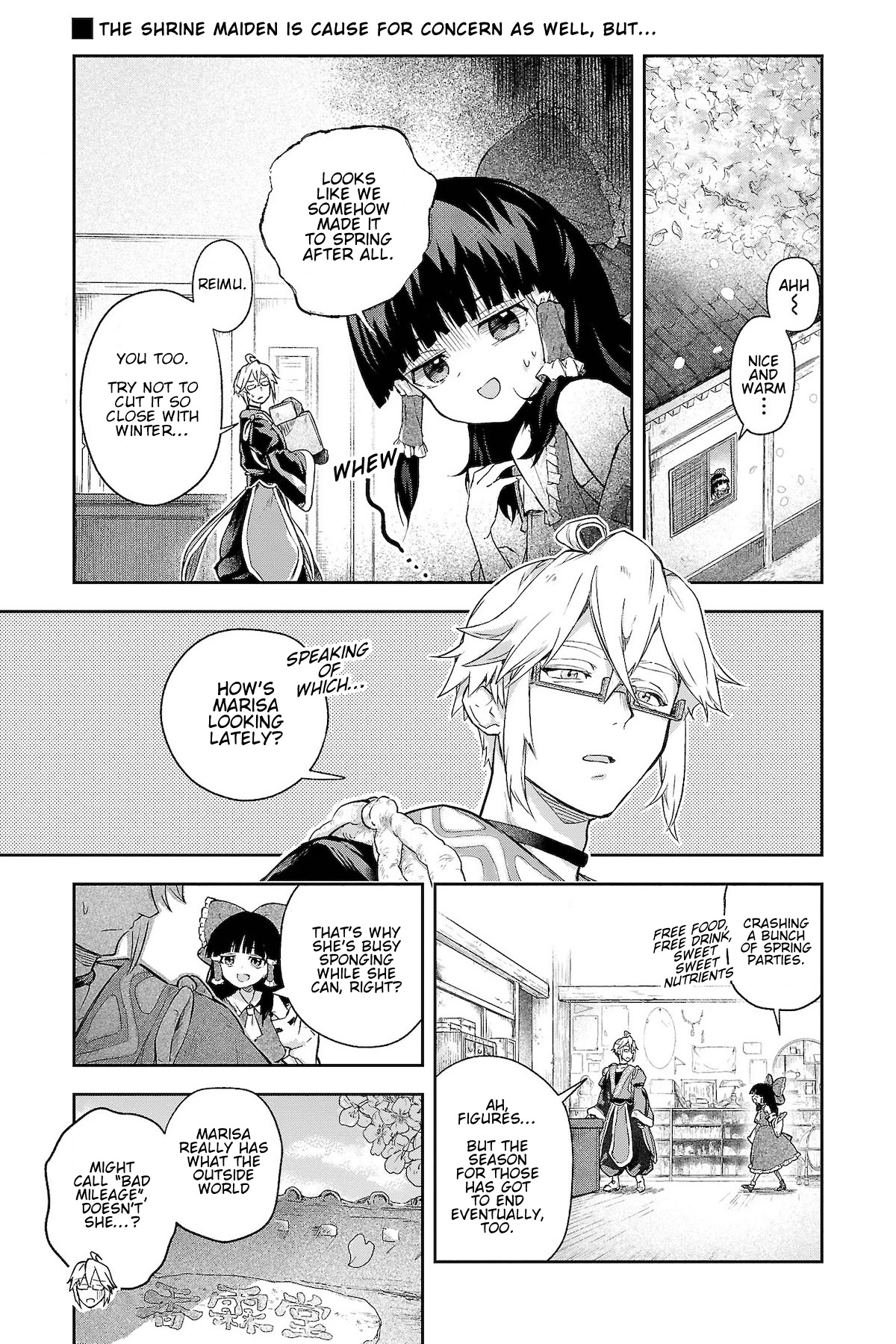 Touhou ~ Starving Marisa's Blessed Meal Chapter 5 page 1 - Chapter 5
