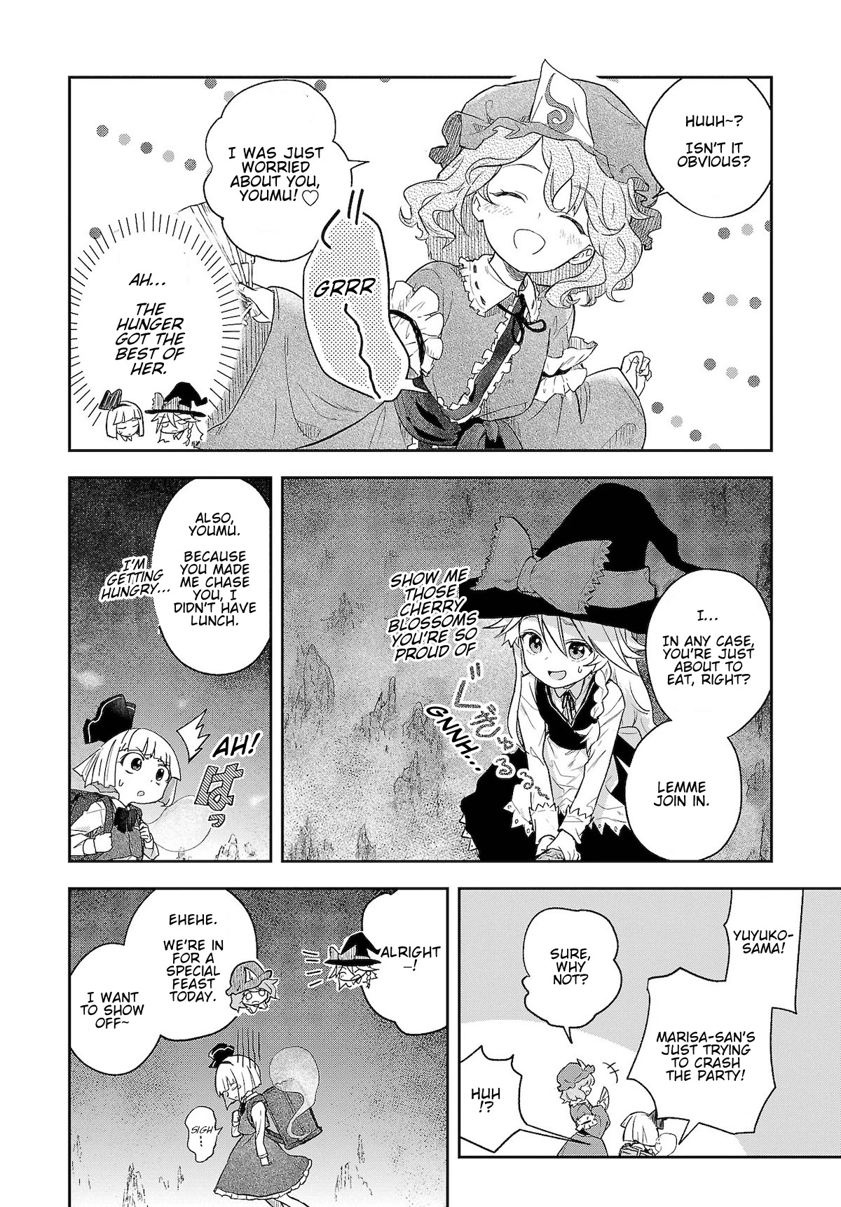 Touhou ~ Starving Marisa's Blessed Meal Chapter 5 page 6 - Chapter 5