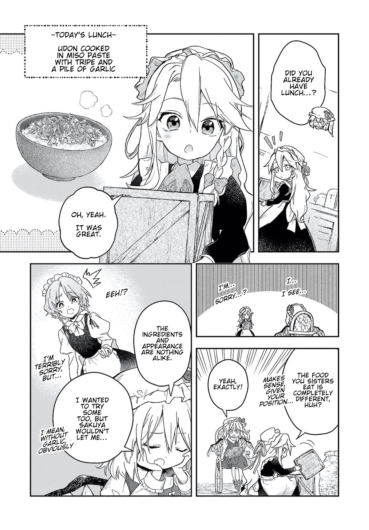Touhou ~ Starving Marisa's Blessed Meal Chapter 6.5 page 5 - Chapter 6.5