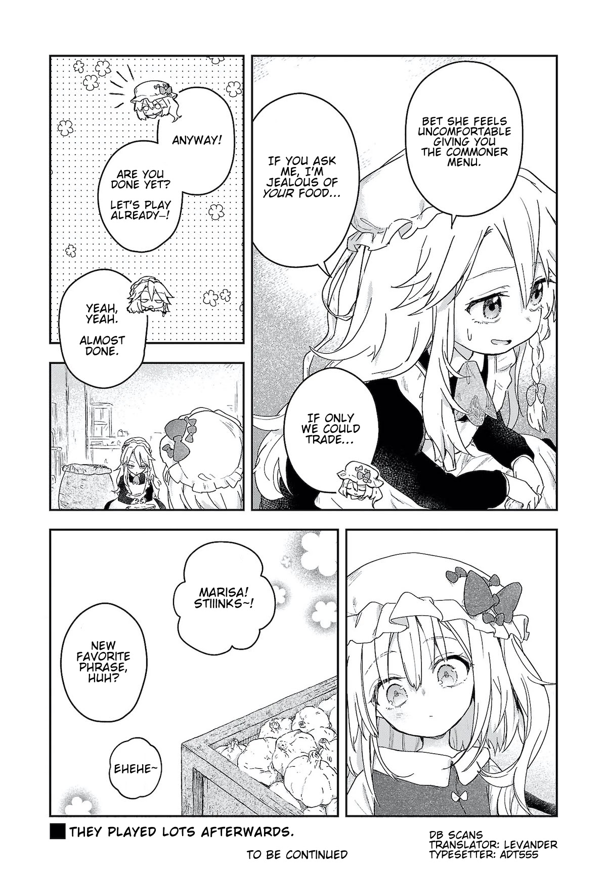 Touhou ~ Starving Marisa's Blessed Meal Chapter 6.5 page 6 - Chapter 6.5