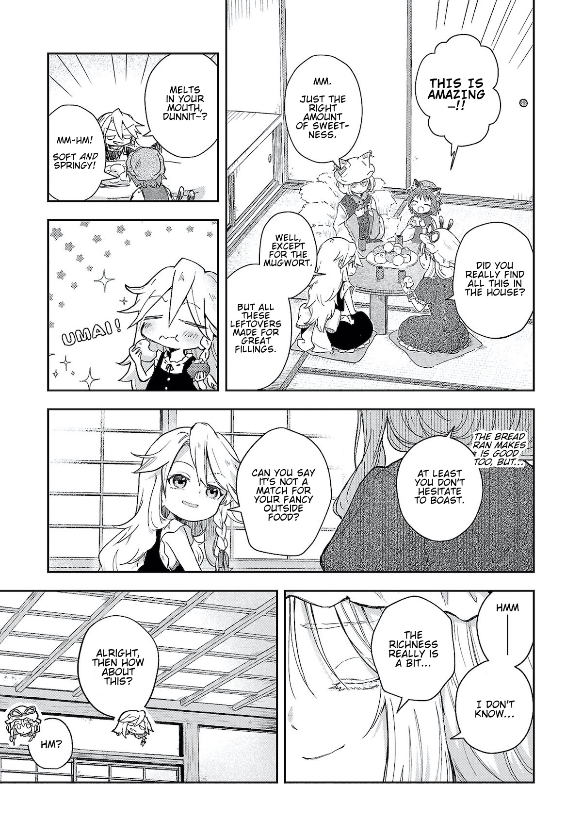 Touhou ~ Starving Marisa's Blessed Meal Chapter 6 page 11 - Chapter 6