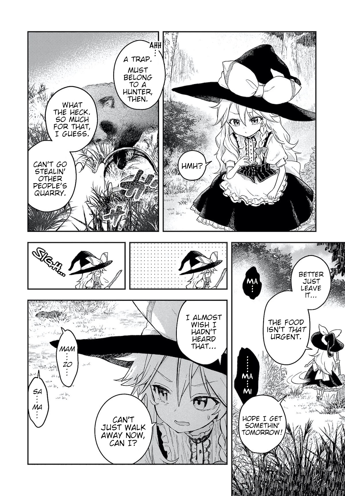 Touhou ~ Starving Marisa's Blessed Meal Chapter 7 page 2 - Chapter 7