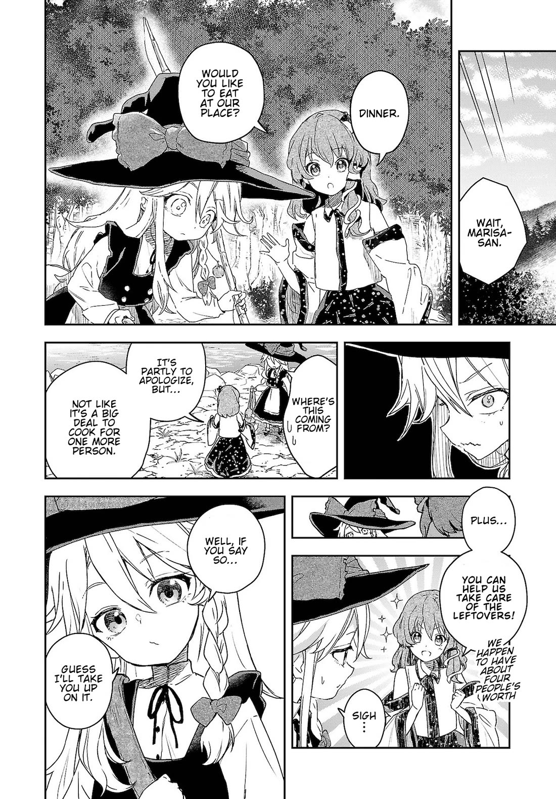 Touhou ~ Starving Marisa's Blessed Meal Chapter 9 page 2 - Chapter 9
