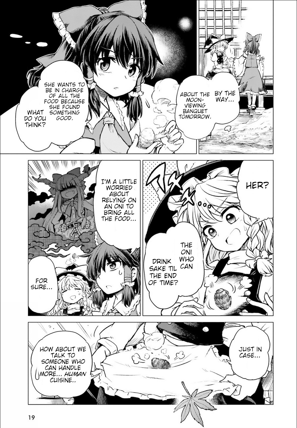 Touhou Suichouka ~ Lotus Eater-tachi no Suisei Chapter 1 page 13 - Chapter 1: A Drunken Evening Leaves No Memories Part 1