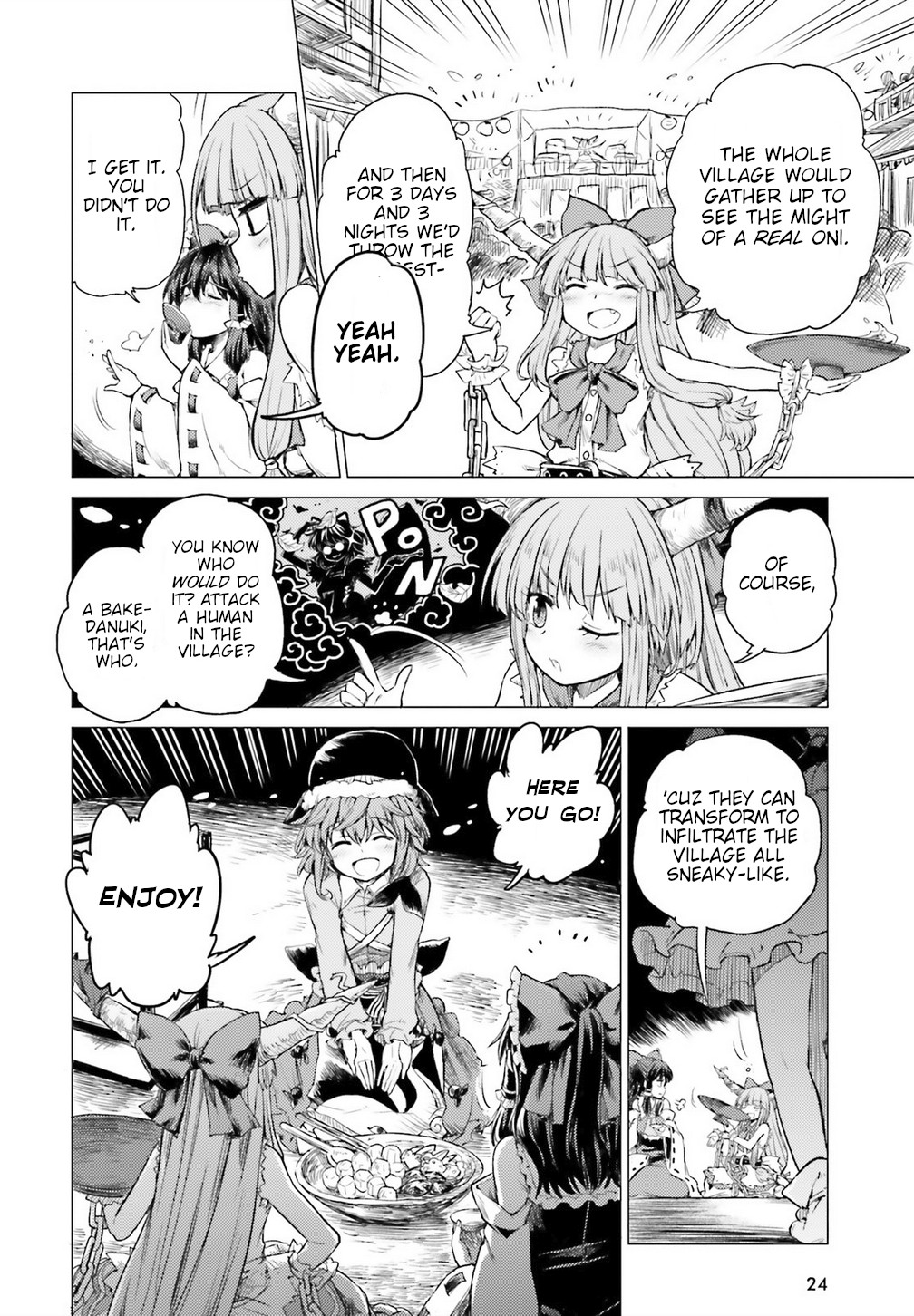 Touhou Suichouka ~ Lotus Eater-tachi no Suisei Chapter 1 page 18 - Chapter 1: A Drunken Evening Leaves No Memories Part 1