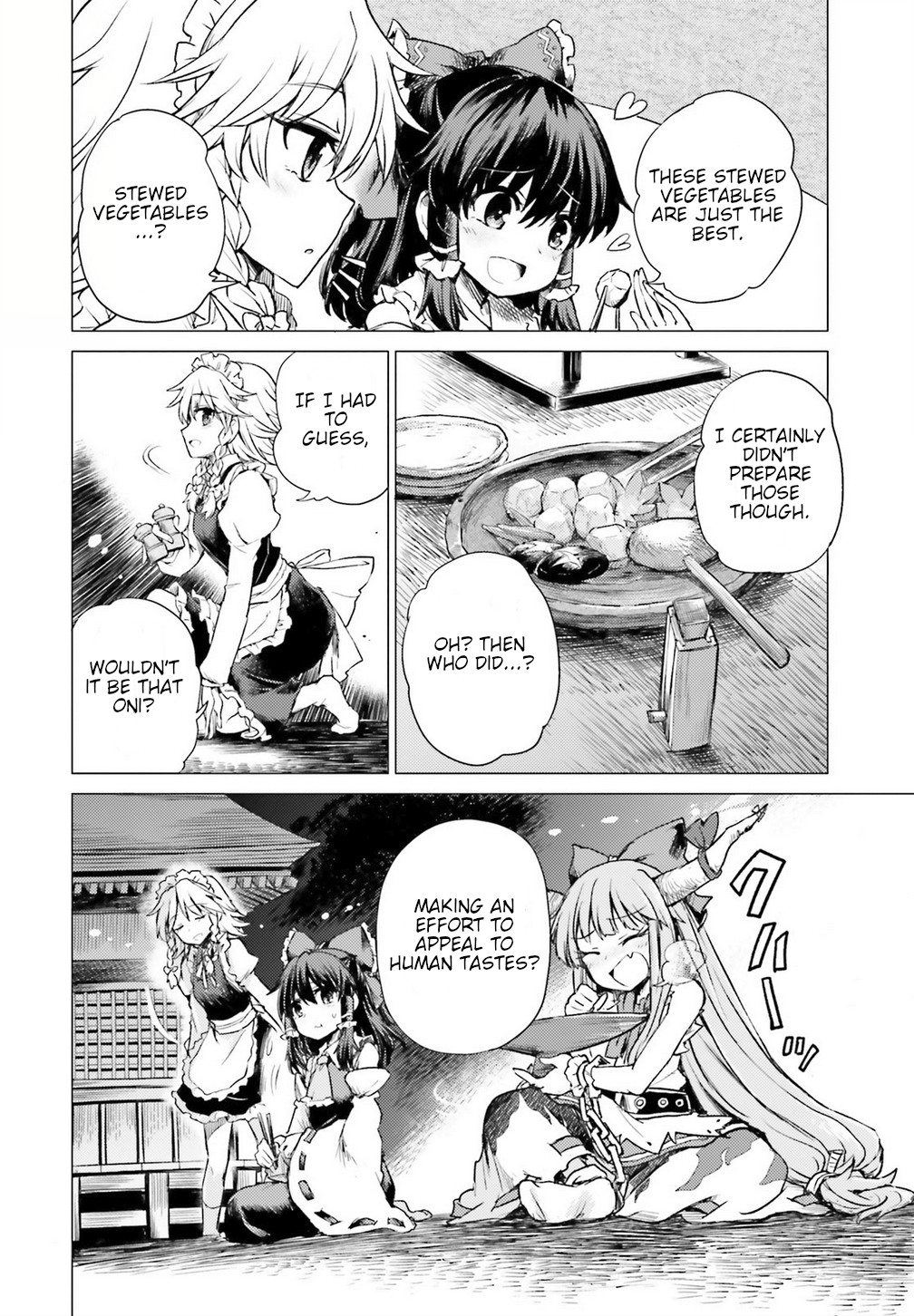 Touhou Suichouka ~ Lotus Eater-tachi no Suisei Chapter 1 page 22 - Chapter 1: A Drunken Evening Leaves No Memories Part 1