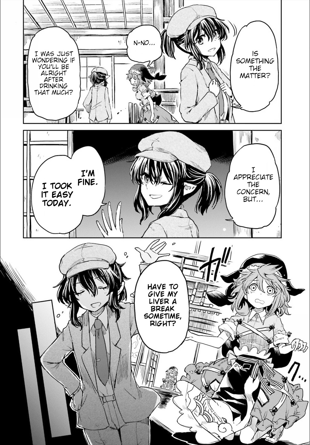 Touhou Suichouka ~ Lotus Eater-tachi no Suisei Chapter 10 page 9 - Chapter 10: Bottles Have Mouths, Pots Have Ears (Part 3)