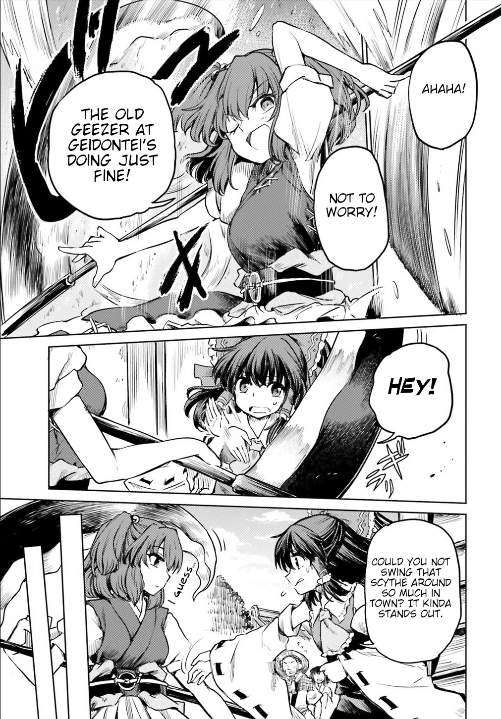 Touhou Suichouka ~ Lotus Eater-tachi no Suisei Chapter 11 page 17 - Chapter 11: Love the Customer, Hate the Sin (Part 1)