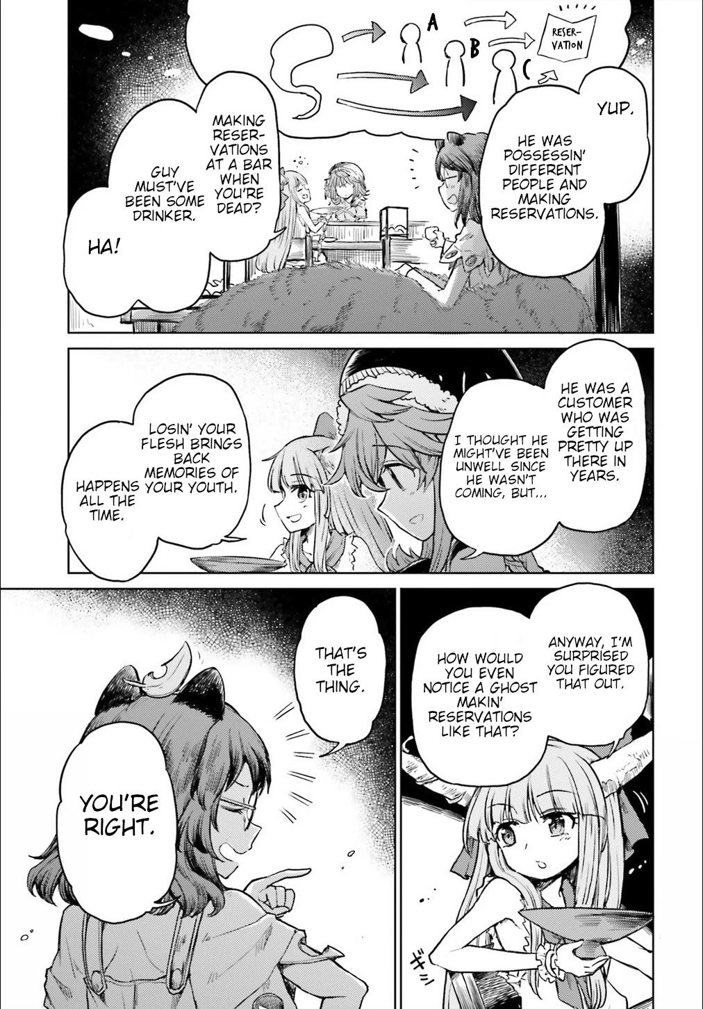 Touhou Suichouka ~ Lotus Eater-tachi no Suisei Chapter 12 page 23 - Chapter 12: Love the Customer, Hate the Sin (Part 2)