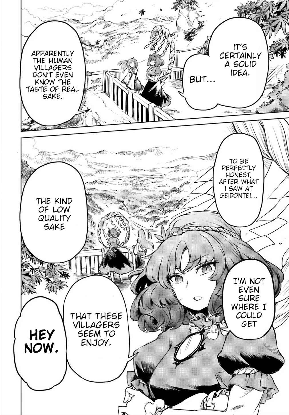 Touhou Suichouka ~ Lotus Eater-tachi no Suisei Chapter 13 page 18 - Chapter 13: Sake is an Oni's Wages (Part 1)
