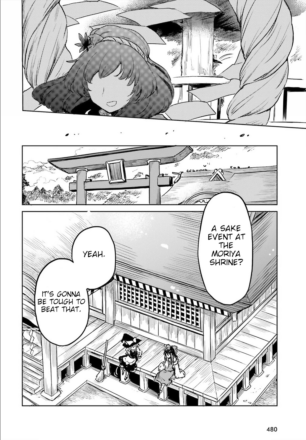 Touhou Suichouka ~ Lotus Eater-tachi no Suisei Chapter 13 page 20 - Chapter 13: Sake is an Oni's Wages (Part 1)