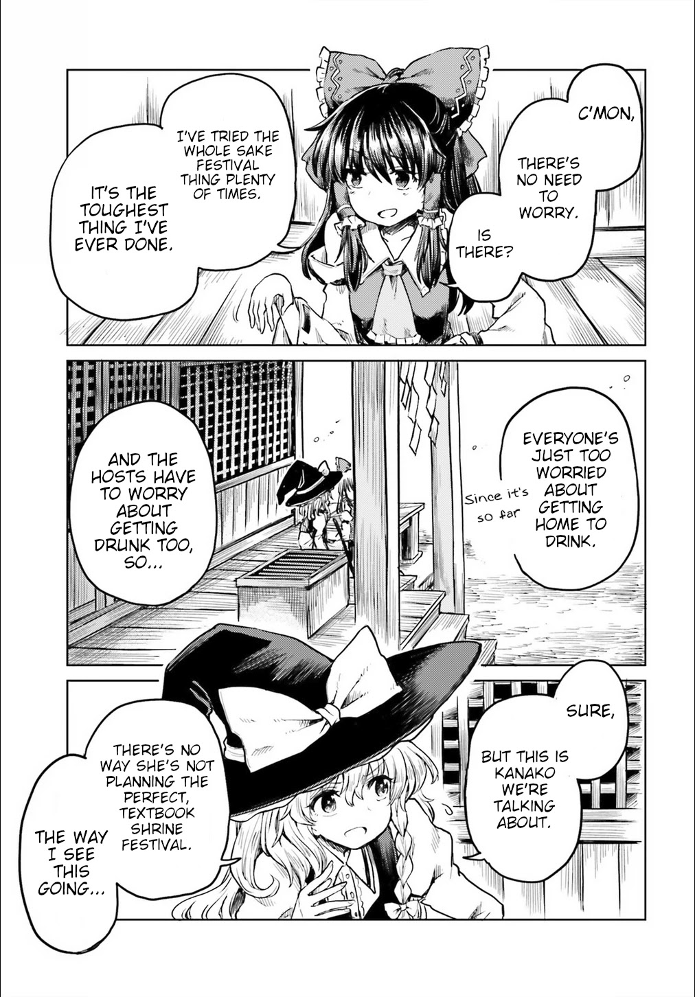 Touhou Suichouka ~ Lotus Eater-tachi no Suisei Chapter 13 page 21 - Chapter 13: Sake is an Oni's Wages (Part 1)