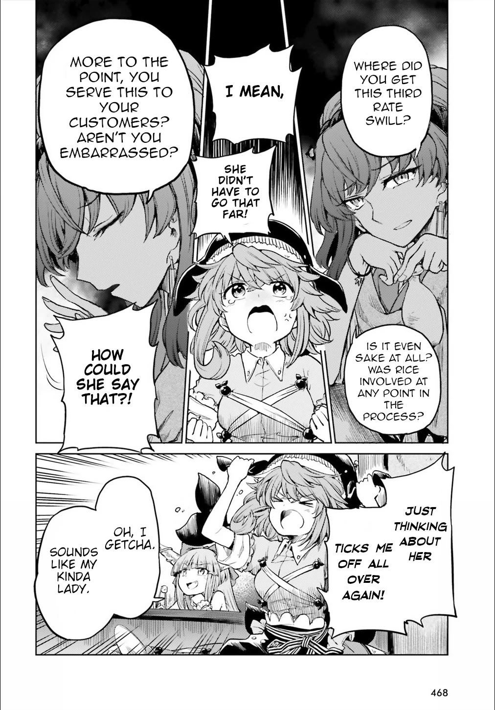 Touhou Suichouka ~ Lotus Eater-tachi no Suisei Chapter 13 page 8 - Chapter 13: Sake is an Oni's Wages (Part 1)