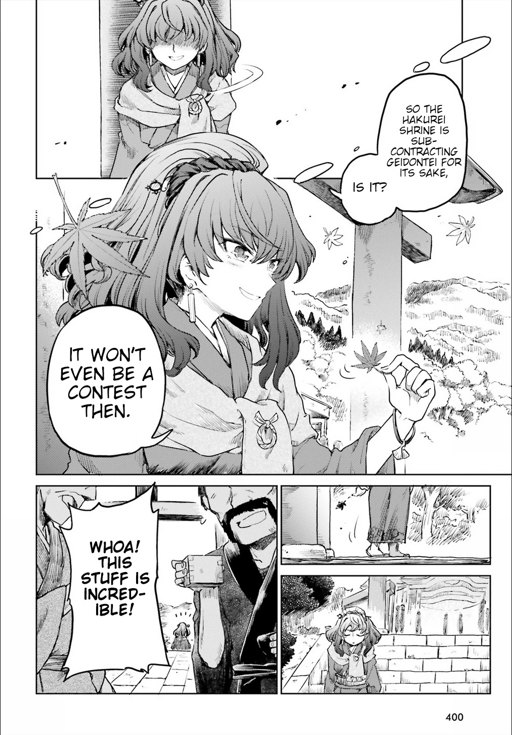Touhou Suichouka ~ Lotus Eater-tachi no Suisei Chapter 15 page 14 - Chapter 15: Sake is an Oni's Wages (Part 3)