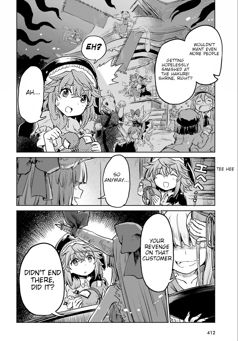 Touhou Suichouka ~ Lotus Eater-tachi no Suisei Chapter 15 page 26 - Chapter 15: Sake is an Oni's Wages (Part 3)