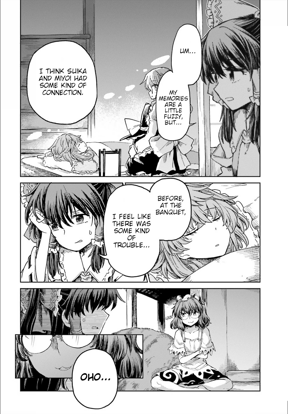 Touhou Suichouka ~ Lotus Eater-tachi no Suisei Chapter 19 page 2 - Chapter 19: Water With a Hangover is as Sweet as Nectar (Part 2)