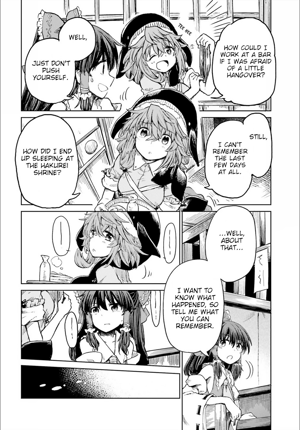 Touhou Suichouka ~ Lotus Eater-tachi no Suisei Chapter 19 page 26 - Chapter 19: Water With a Hangover is as Sweet as Nectar (Part 2)