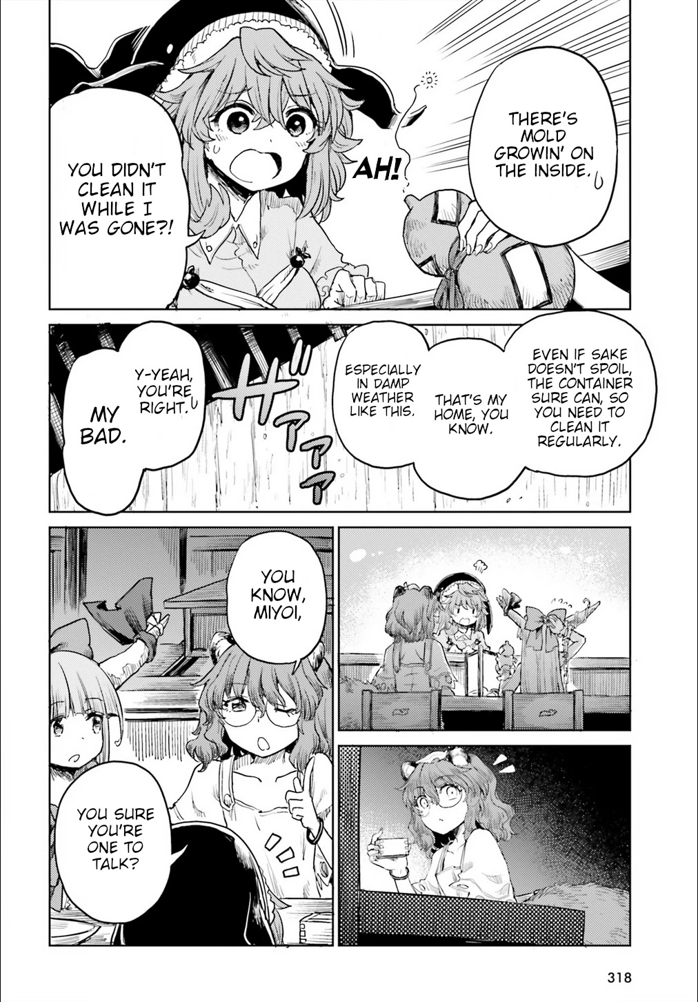 Touhou Suichouka ~ Lotus Eater-tachi no Suisei Chapter 20 page 10 - Chapter 20: Frog in a Bottle