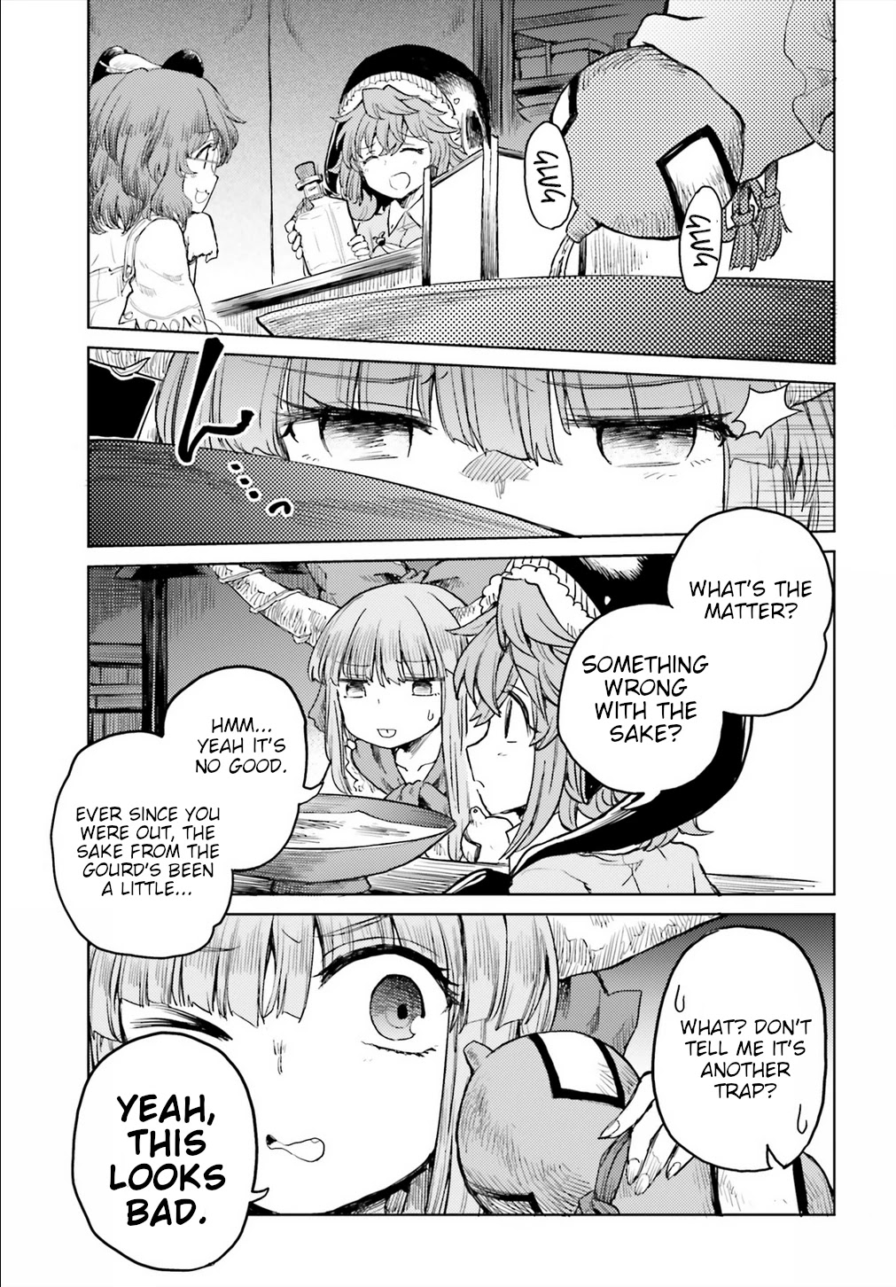 Touhou Suichouka ~ Lotus Eater-tachi no Suisei Chapter 20 page 9 - Chapter 20: Frog in a Bottle