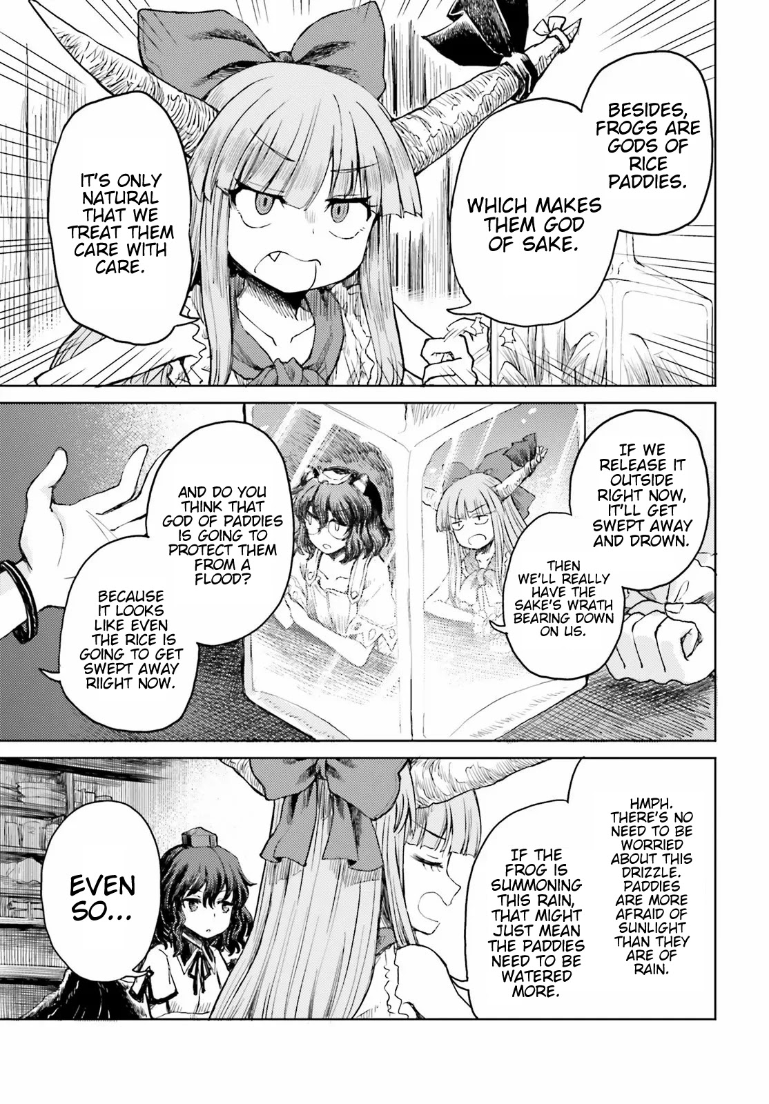 Touhou Suichouka ~ Lotus Eater-tachi no Suisei Chapter 21 page 11 - Chapter 21: Frog in a Bottle (Part 2)