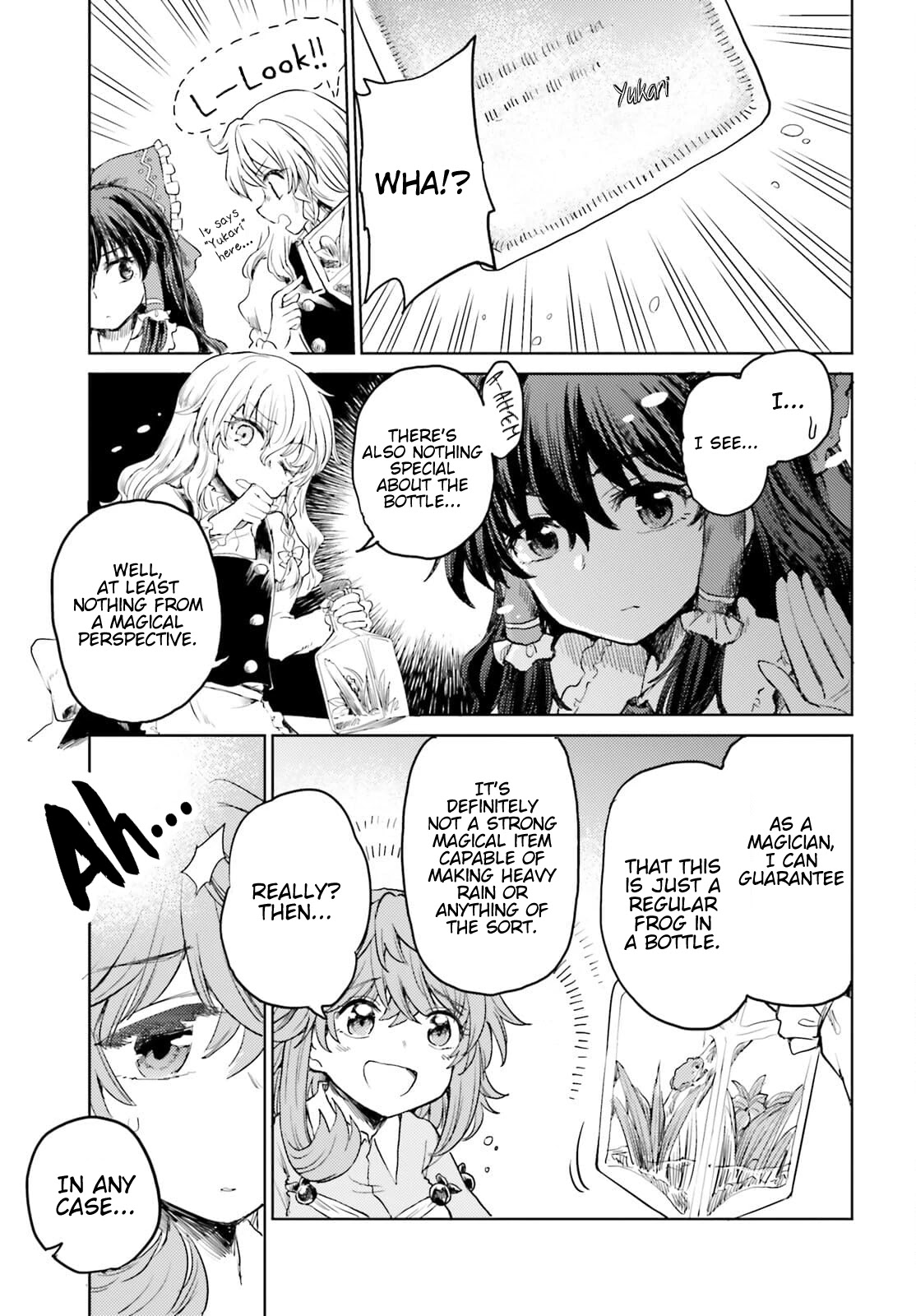 Touhou Suichouka ~ Lotus Eater-tachi no Suisei Chapter 22 page 3 - Chapter 22: Frog in a Bottle (part 3)
