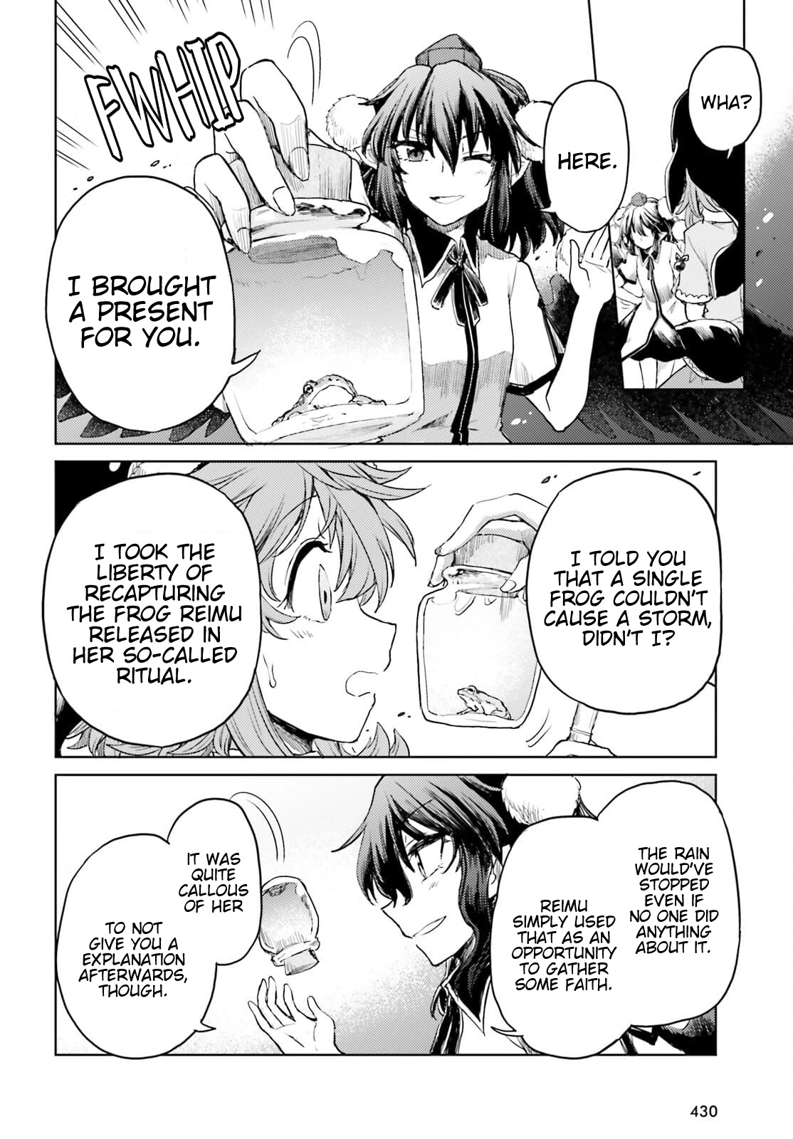 Touhou Suichouka ~ Lotus Eater-tachi no Suisei Chapter 22 page 30 - Chapter 22: Frog in a Bottle (part 3)