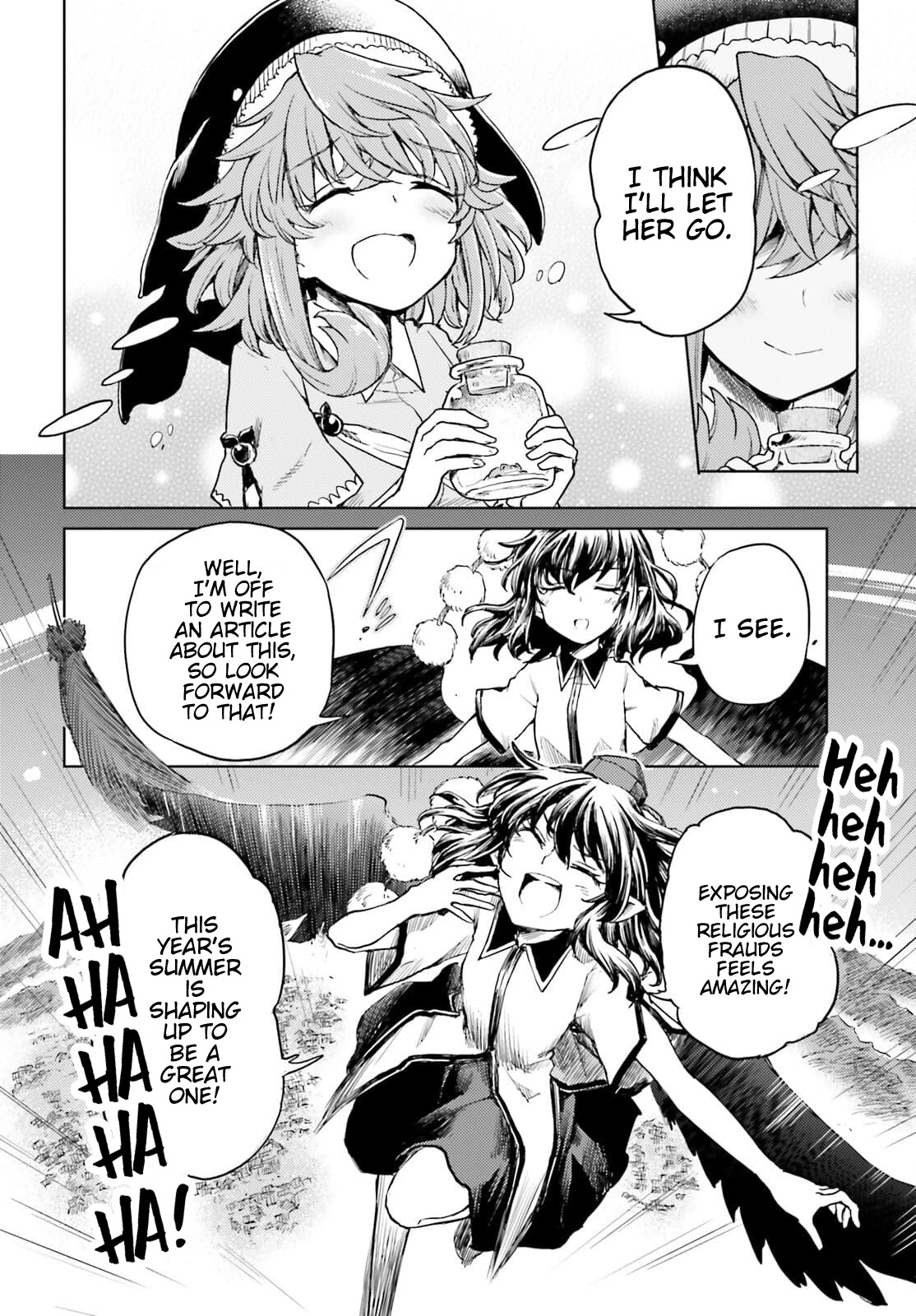 Touhou Suichouka ~ Lotus Eater-tachi no Suisei Chapter 22 page 32 - Chapter 22: Frog in a Bottle (part 3)